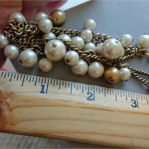 Stella & Dot Acrylic Pearls necklace - Picture 8 of 8